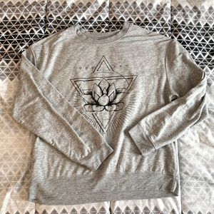 Grey Graphic Sweatshirt